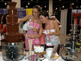 chocolate fountain grocery store catering department chocolate fountains