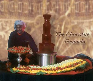 chocolate fountain cater catering caterer caterers chocolate fountain rental