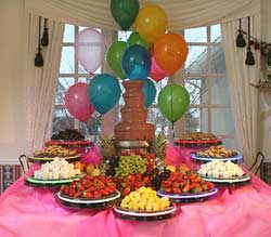 Chocolate Fountain Birthday Parties