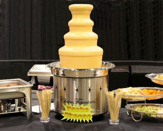 nacho cheese fountain rental