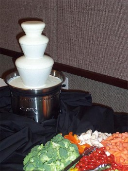 ranch dressing fountains